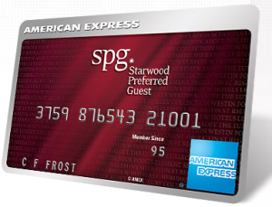a credit card with a red background