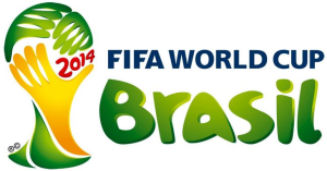 a logo for the world cup