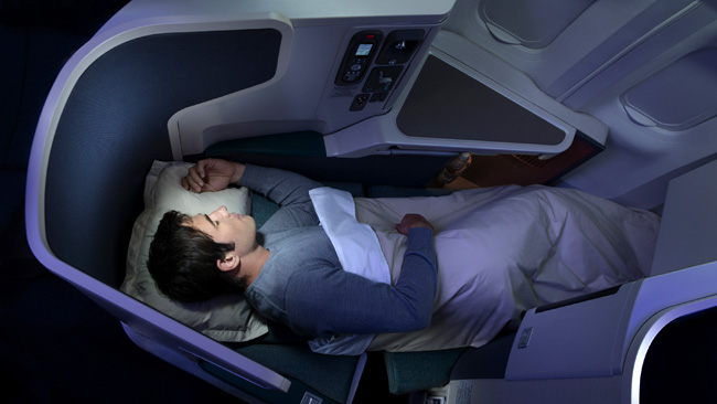 Cathay's New Lie-Flat Business Class Seats