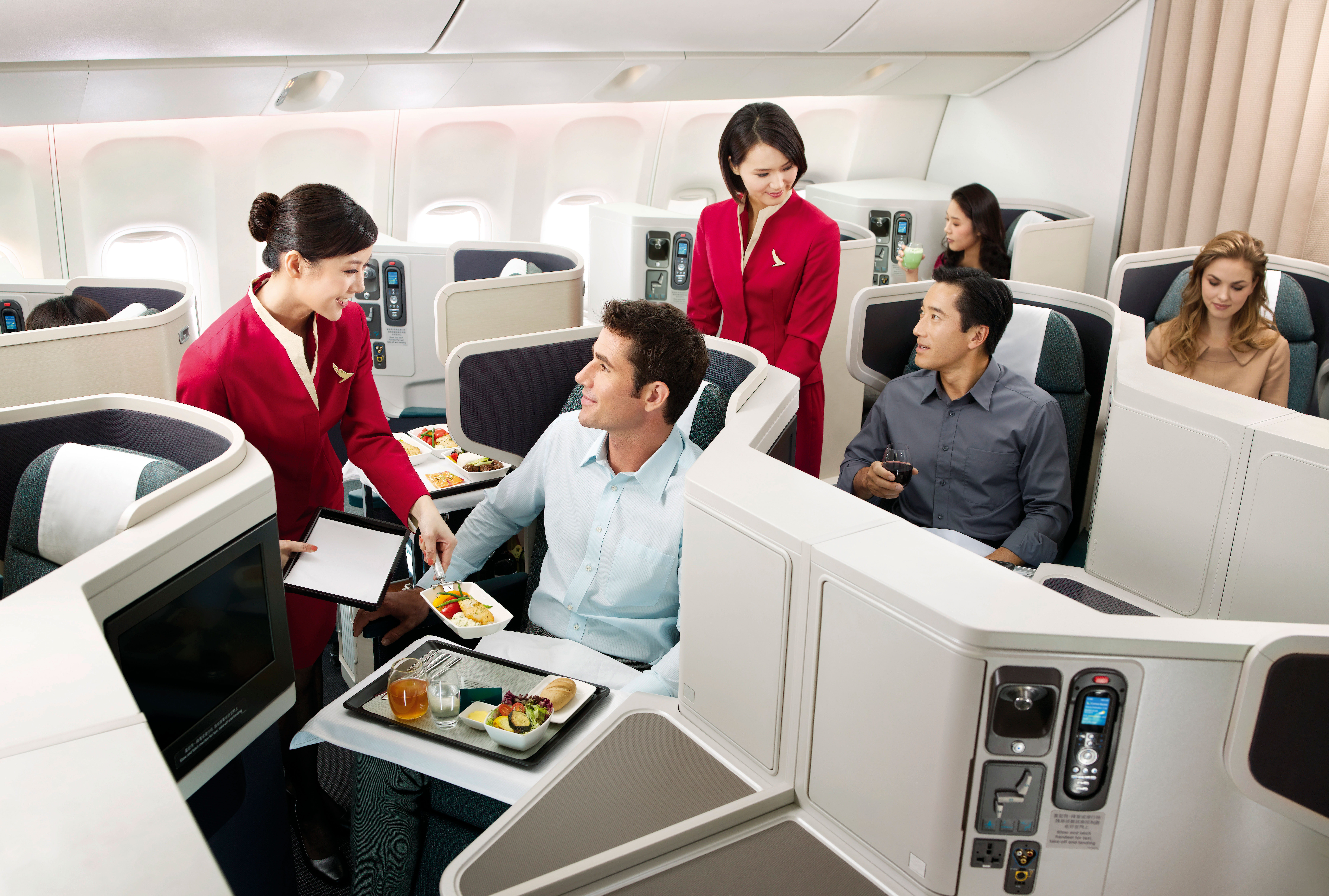 Cathay's New Lie-Flat Business Class Cabin
