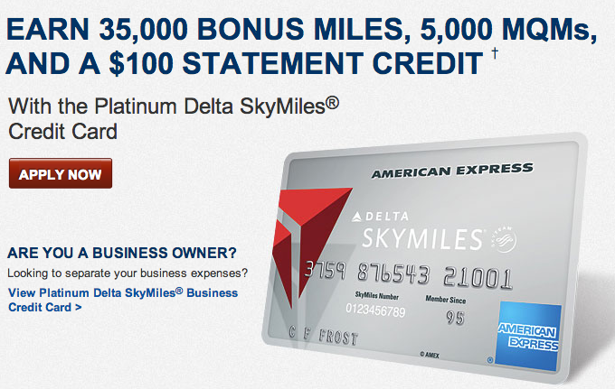 American Express Platinum Delta SkyMiles® Credit Card – Earn Up To 25,000 Elite Qualifying Miles!