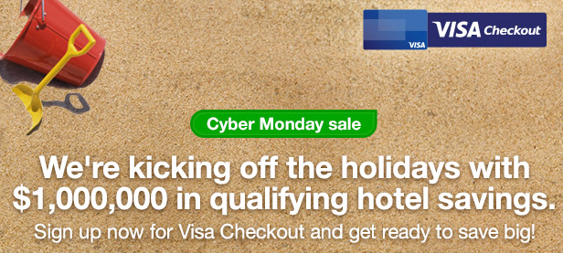 *Cyber Monday* $100 off Orbitz Hotel Booking (Visa Checkout Required)