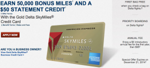 a credit card with a red and blue logo