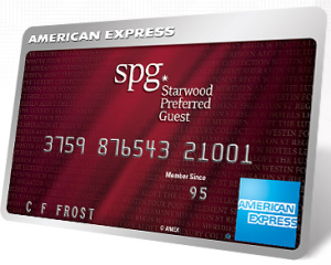 a credit card with a red background